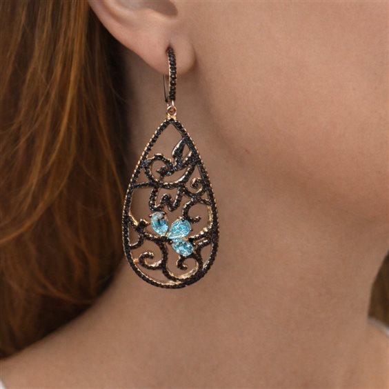 Ohrringe Cianfrone Gioielli Dame in Silber Topazio 001CRISOR - 001CRISOR